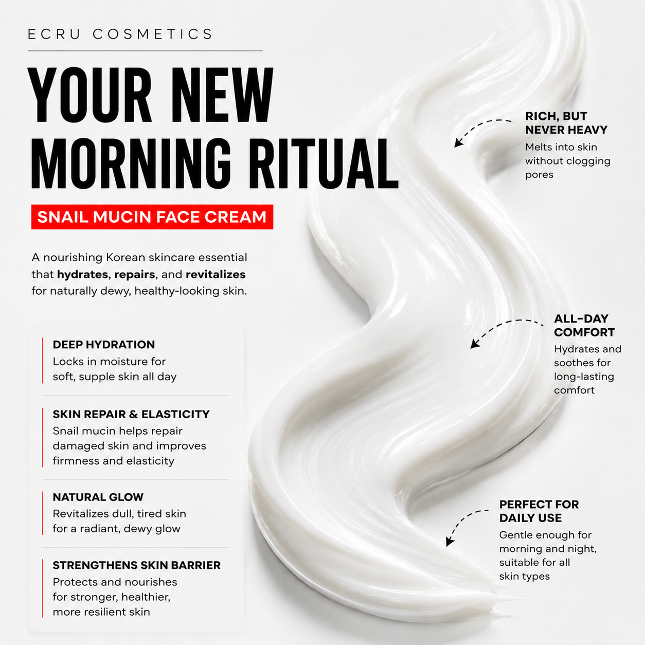 Snail Mucin Face Cream