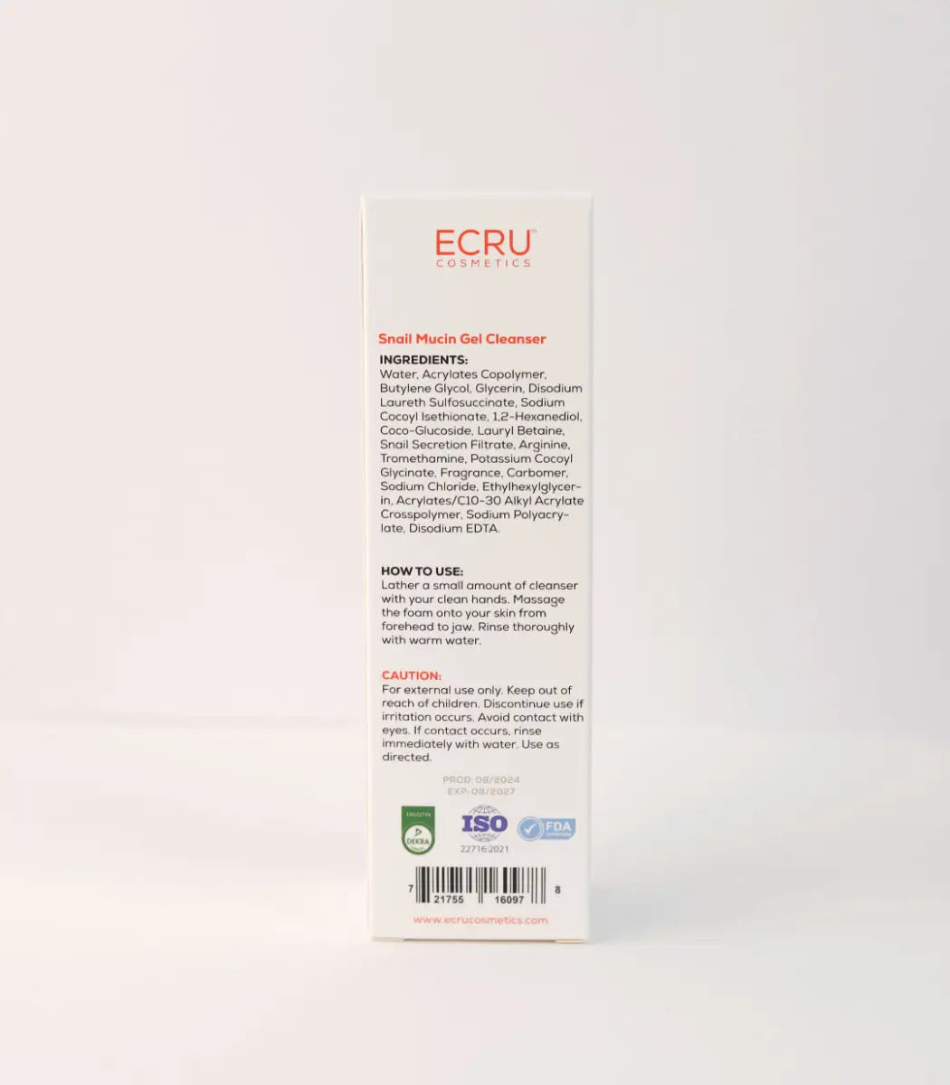 Snail Mucin Full Set by Ecru Cosmetics