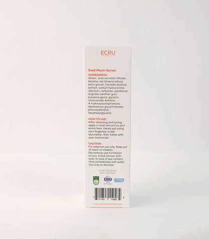 Snail Mucin Full Set by Ecru Cosmetics