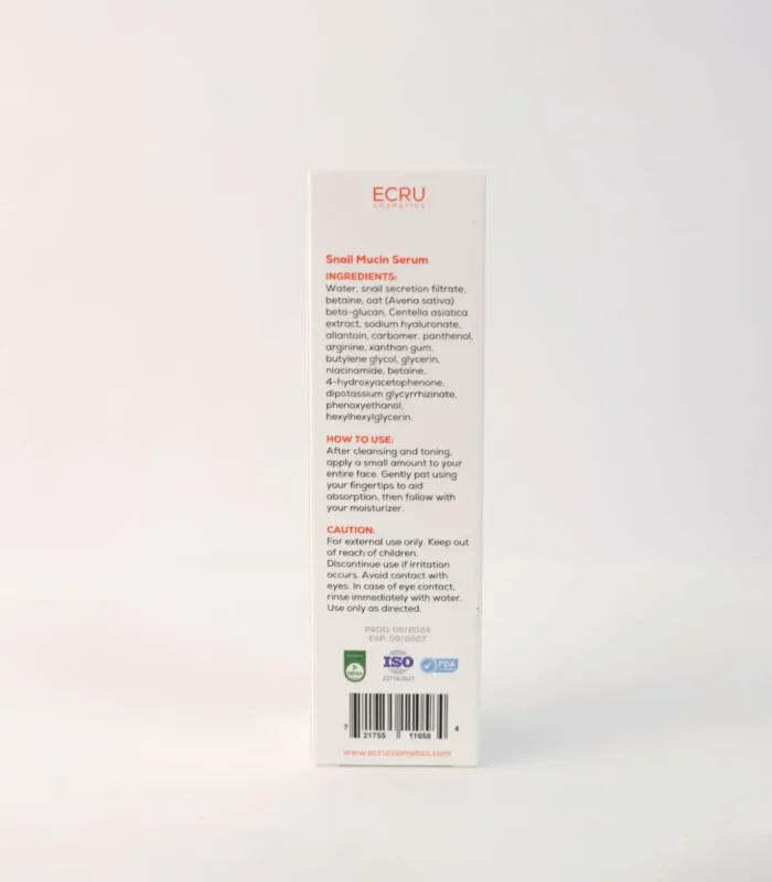 Snail Mucin Full Set by Ecru Cosmetics - Image 5